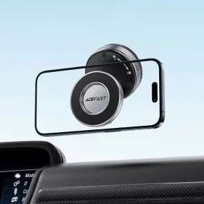 Фото: Кріплення для мобільного телефону Acefast E28 Manual Suction Cup Metal Grey (6974316284833) № 8 | KTC