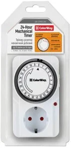 Фото: Таймер-розетка ColorWay CW-STM01-24H White № 4 | KTC