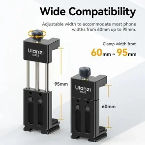 Фото: Універсальний тримач Ulanzi MA33 Phone Holder Black (M022) № 8 | KTC