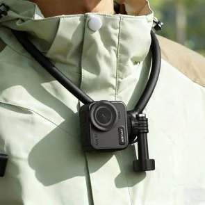 Фото: Універсальний тримач Acefast E37 Air cushion silicone neck-hanging holder Black (6974316285977) № 8 | KTC