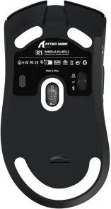 Фото: Миша Attack Shark R1 WL/BT/USB Black (R1B_AS) № 3 | KTC