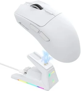 Фото: Миша Attack Shark X1 White (X1W_AS) № 3 | KTC