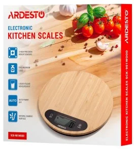 Фото: Ваги кухонні Ardesto SCK-901 Wood (SCK-901WOOD) № 6 | KTC