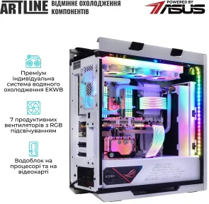 Фото: Персональний комп'ютер ARTLINE Overlord P99 Windows 11 Pro (P99v102Win) - AMD Ryzen 7 9800X3D / 96 ГБ DDR5 / PCI-E SSD 2 ТБ + 2 ТБ / Nvidia / GeForce RTX 5090, 32 ГБ / AMD X870E / 1200 Вт № 4 | KTC