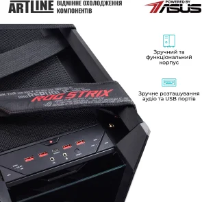 Фото: Персональний комп'ютер ARTLINE Overlord P99 Windows 11 Pro (P99v101Win) - AMD Ryzen 7 9800X3D / 96 ГБ DDR5 / PCI-E SSD 2 ТБ + 2 ТБ / Nvidia / GeForce RTX 5090, 32 ГБ / AMD X870E / 1200 Вт № 7 | KTC