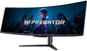 Фото: Монітор Acer Predator X49XBMIPPHUZX Black (UM.SXXEE.X01) - 49" QD-OLED / 5120x1440 / 240 Гц / AMD FreeSync Premium, Adaptive Sync / HAS № 3 | KTC