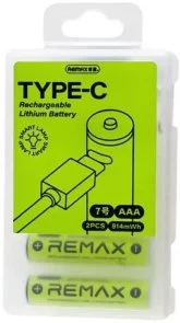 Фото: Акумулятор Remax New Energy Lithium 220mAh AAA BL/2 (6954851255413) № 2 | KTC
