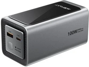 Фото: Батарея універсальна Acefast M33 20000mAh 100W Black Built-in Cable (6974316286363) № 4 | KTC