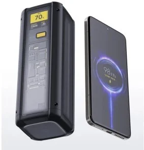 Фото: Батарея універсальна Xiaomi 25000mAh HyperCharge GL 212W Black (BHR9970GL) № 3 | KTC