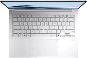 Фото: Ноутбук ASUS Zenbook 14 UX3405CA-ST782X Foggy Silver - 14" OLED 120 Гц / Intel Core Ultra 9 / 285H / DDR5 32 ГБ / PCI-E SSD 1 ТБ / Intel Arc graphics № 4 | KTC