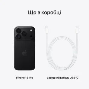 Фото: Смартфон Apple iPhone 18 Pro 256GB Black (MJRP4) № 11 | KTC