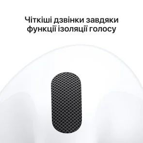 Фото: Навушники Apple AirPods 5gen White (MKFW4) № 5 | KTC