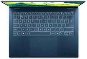 Фото: Ноутбук Acer Swift Spin 14 AI SFSP14-Q51T-X9D1 NX.W0KEU.002 Blue - 14" IPS 120 Гц / Snapdragon X2 Elite / X2E-78-100 / DDR5 16 ГБ / PCI-E SSD 512 ГБ / Adreno GPU № 6 | KTC