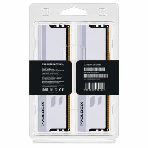 Фото: Оперативна пам’ять ProLogix ONYX RGB White DDR4 2x16GB (PRO32GB3600YWR4K) № 5 | KTC