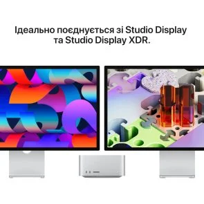 Фото: Персональний комп'ютер Apple Mac Studio M5 Max chip 32GPU (MHL64) - Apple M5 Max / 36 ГБ / PCI-E SSD 512 ГБ / Apple / Apple M5 Max 32-core GPU, / 480 Вт № 6 | KTC