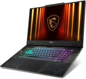 Фото: Ноутбук MSI Cyborg 17 B2RWEKG-418XUA Translucent Black (9S7-17U332-418) - 17.3" IPS 144 Гц / Intel Core 7 / 240H / DDR5 16 ГБ / PCI-E SSD 1 ТБ / GeForce RTX 5050 № 6 | KTC