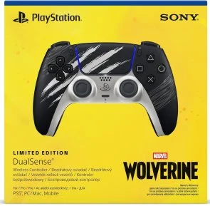 Фото: Геймпад Sony PlayStation DualSense for PS5 Marvels Wolverine Adamantium Limited Edition (1000056825) № 10 | KTC