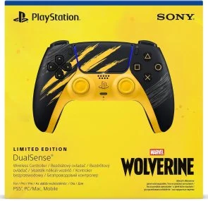 Фото: Геймпад Sony PlayStation DualSense for PS5 Marvels Wolverine Yellow Limited Edition (1000056821) № 9 | KTC