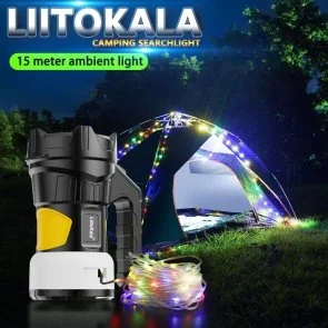 Фото: Ліхтар ручний LiitoKala LF-908 with a 15m RGB strip № 5 | KTC