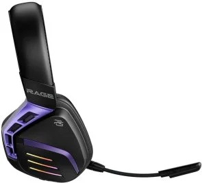 Фото: Гарнітура Proove Gaming Rage APP WL/BT/USB Black/Purple (WHRG00020001) № 5 | KTC
