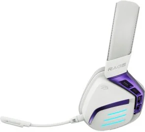 Фото: Гарнітура Proove Gaming Rage APP WL/BT/USB White/Purple (WHRG00020002) № 6 | KTC