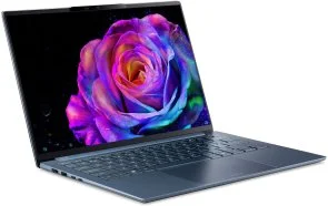 Фото: Ноутбук Acer Swift Go 14 AI SFG14-I71-76R1 NX.JZSEU.001 Blue - 14" OLED 60 Гц / Intel Core Ultra 7 / 355 / DDR5 16 ГБ / PCI-E SSD 512 ГБ / Intel Graphics № 3 | KTC