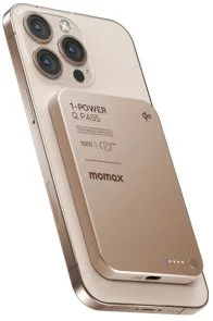 Фото: Батарея універсальна Momax 1-Power Q.Pass 5000mAh 20W / Qi 15W Sandstone (IP129Q2L2) № 4 | KTC
