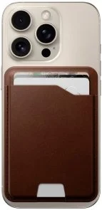 Фото: Чохол для пластикових карт Nomad for iPhone - Camino MagSafe with Find My Brown (NM011758858) № 6 | KTC