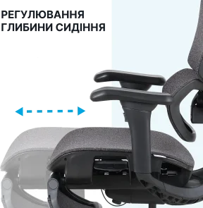 Фото: Крісло OfficePro Jade OC970G Gray № 14 | KTC