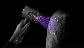 Фото: Фен Dyson Supersonic HD16 Nural Straight + Wavy Plum/Copper (318135-01) № 5 | KTC