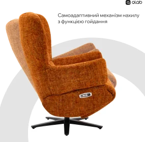 Фото: Крісло Qlab RCT240BR Grey № 14 | KTC