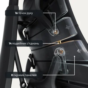 Фото: Крісло LiberNovo Omni Gen Graphite 48cm (CP-GW-1000088-00-05) № 13 | KTC