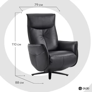 Фото: Крісло Qlab RC300B Black № 17 | KTC