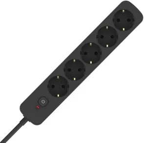 Фото: Мережевий фільтр ColorWay CW-PSEA1652BK 5/2m Black № 3 | KTC