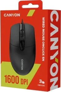 Фото: Миша Canyon OnClick 5N Black (CNE-CMS5N) № 7 | KTC
