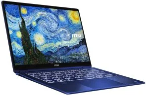 Фото: Ноутбук MSI Prestige 14 Flip AI+ The Starry Night (9S7-14T235-438) - 14" OLED 60 Гц / Intel Core Ultra X9 / 378H / 32 ГБ / PCI-E SSD 1 ТБ / Intel Arc graphics № 3 | KTC