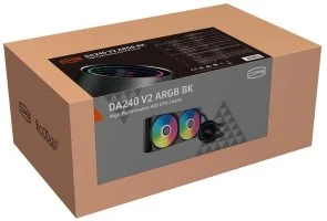 Фото: Система рідинного охолодження PCCooler DA240 V2 ARGB Black (DA240V2-BKAWXX-GL) № 9 | KTC