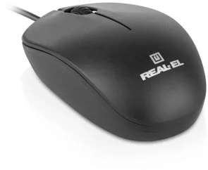 Фото: Миша Real-EL RM-206 USB Black (EL123200061) № 4 | KTC