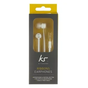 Фото: Навушники KitSound Ribbons KSRIBWH White № 3 | KTC