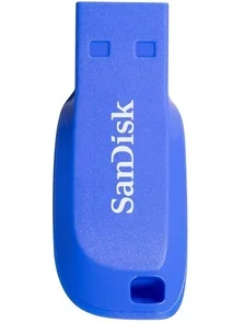 Фото: Флешка USB SanDisk Cruzer Blade 16GB Blue (SDCZ50C-016G-B35BE) № 2 | KTC