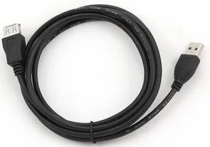 Фото: Кабель Cablexpert AM / AF 1.8m Black (CCP-USB2-AMAF-6 Black) № 2 | KTC