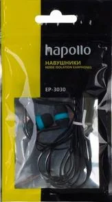 Фото: Навушники HAPOLLO EP-3030 Blue № 4 | KTC