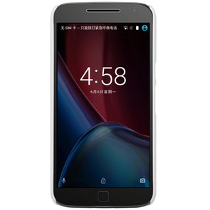 Чохол Nillkin для Motorola Moto G4/Plus - Super Frosted Shield білий