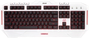 Клавіатура ASUS Rog Cerberus Arctic (UKR)