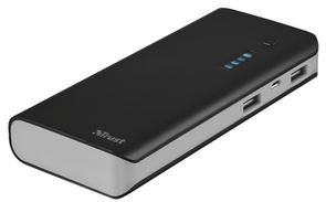 Батарея універсальна Trust Primo Power Bank 10000 mAh чорна