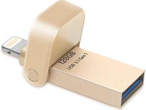 Флешка USB A-Data I920 128 ГБ (AAI920-128G-CGD) золота