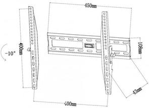 Кронштейн ITech PM4T чорний