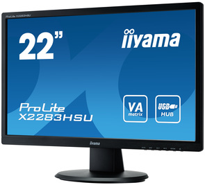 Монітор IIYAMA X2283HSU-B1DP (X2283HSU-B1DP) чорний