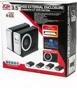 Фото: Кишеня AgeStar SCB 3 AH1T USB2.0 + eSATA чорна № 3 | KTC