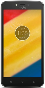 Смартфон Motorola Moto C PLUS XT1723 чорний